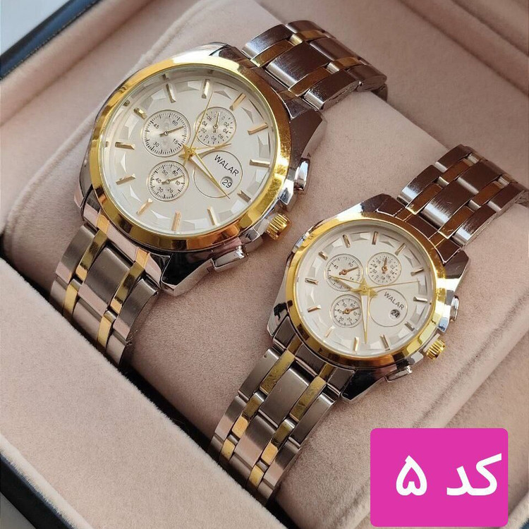 ساعت مردانه مارک WALAR طرح تیسوت در 8 رنگ بندی مختلف قیمت هر عدد درج شده