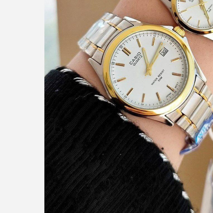 ساعت مردانه یا زنانه تک مارک CASIO تاریخدار موتور ژاپن ضد آب