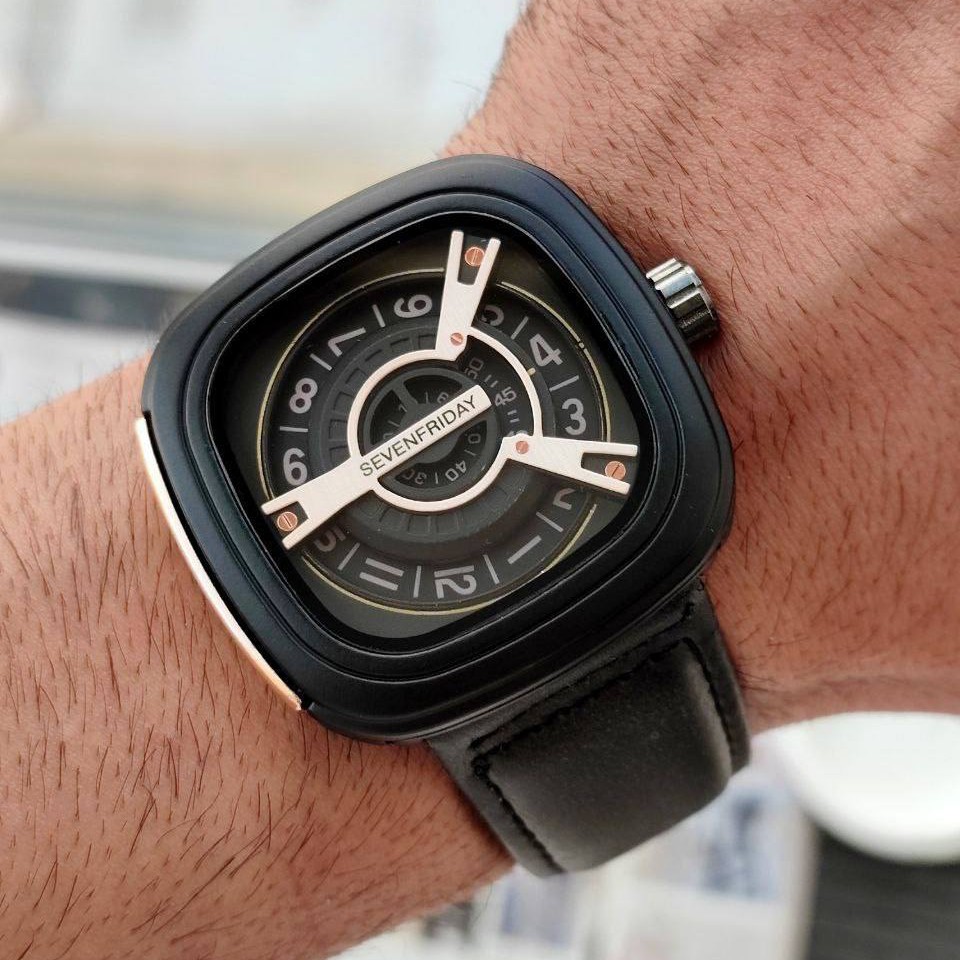 ساعت سون فرایدی SEVENFRIDAY استیل های کپی  حک مارک روی تمام ساعت کد L290R250