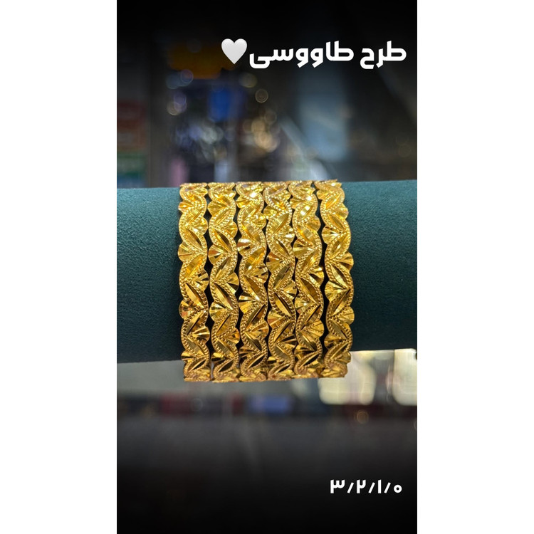 النگو طرح طلا النگو رنگ ثابت النگو آبکاری طلا