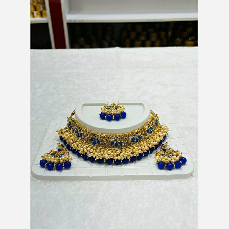 سرویس هندی سرویس مرواریدی بدلیجات هندی بدلیجات رنگ ثابت سینه ریز گوشکاره آویز پیشانی فرقبند هندی ریسه پیشانی گردنبند هند