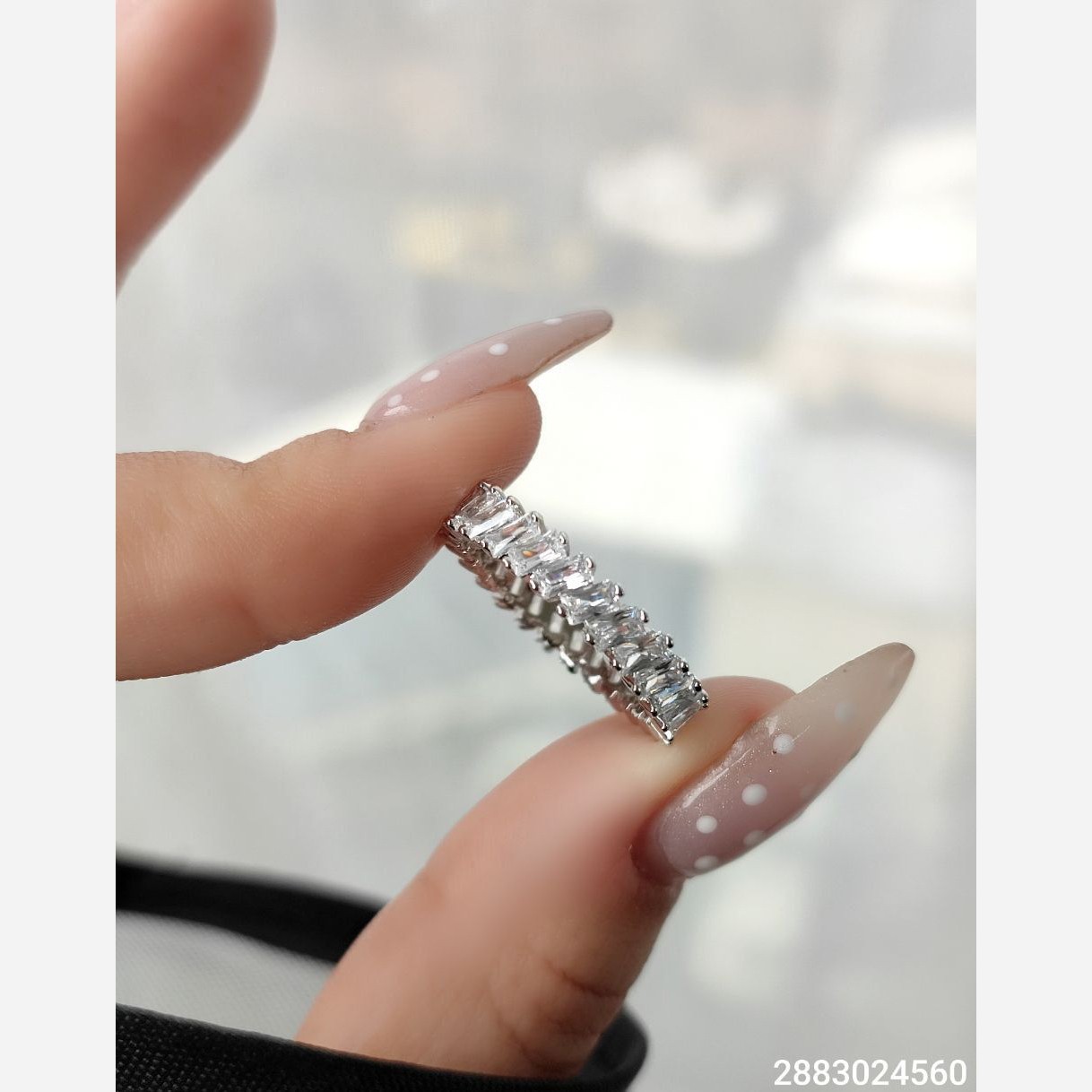 انگشتر زنانه و دخترانه ژوپینگ کد 485 نقره ای و 515 طلایی