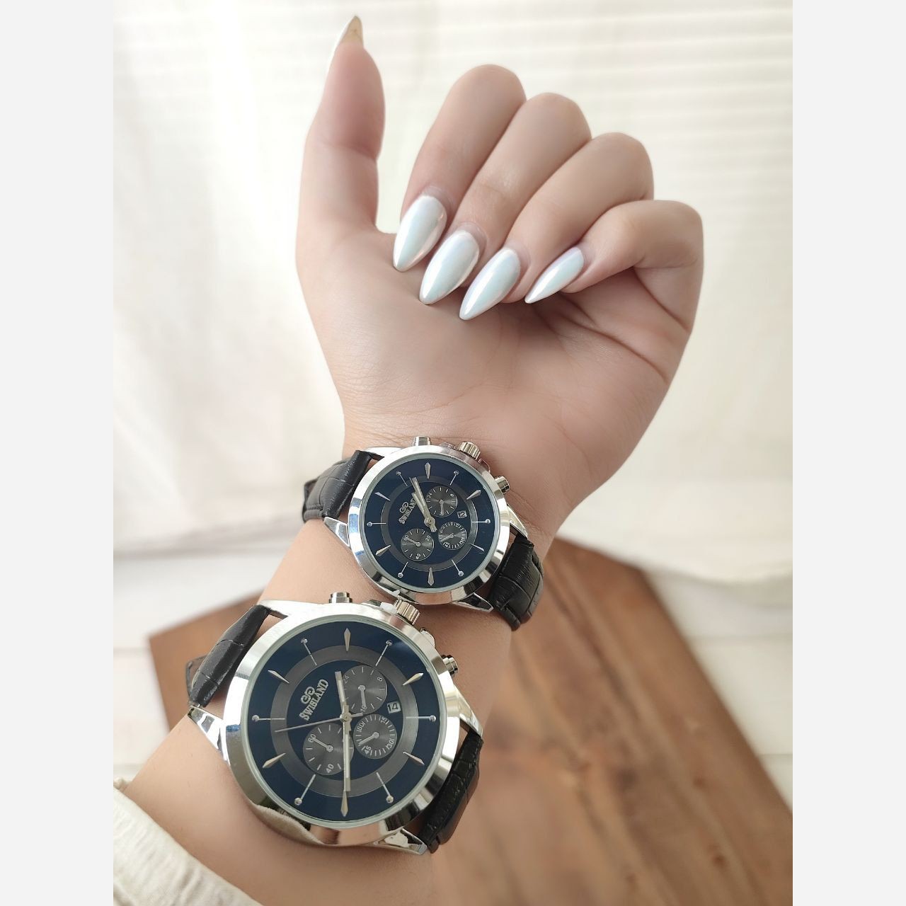 ست ساعت مردانه و زنانه کد 805