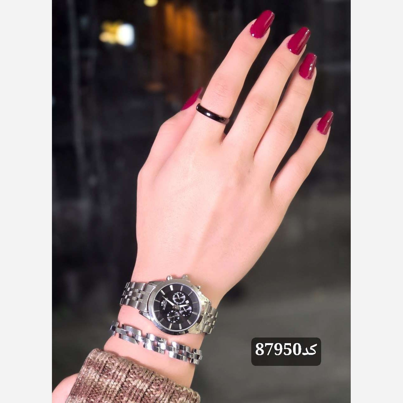 ست دخترانه ساعت و دستبند کد 95