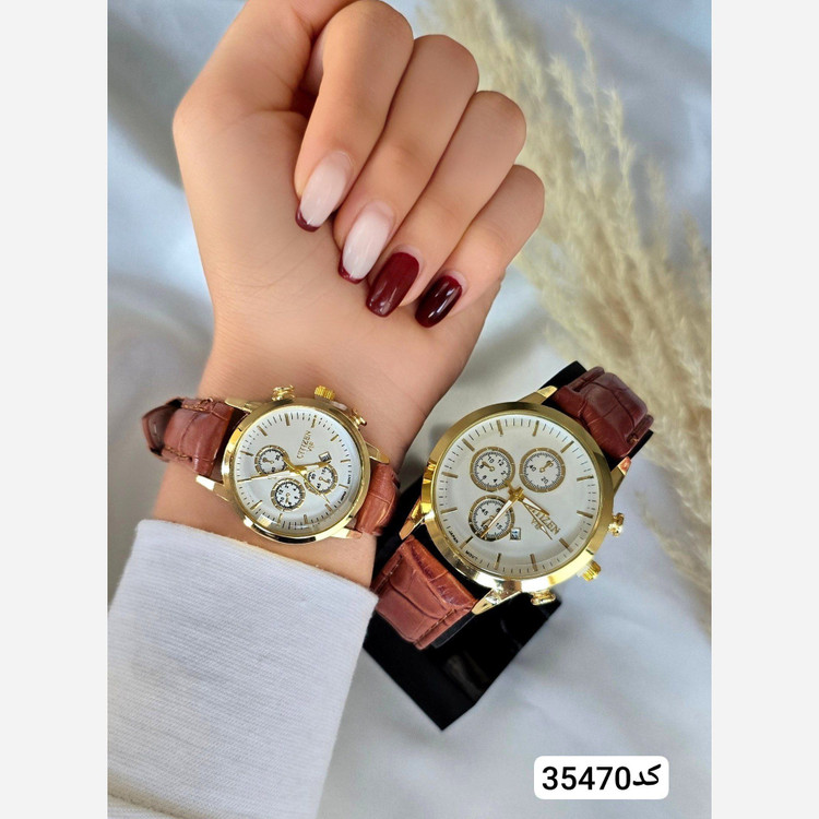ست ساعت مردانه و زنانه کد 47 قیمت تک ساعت