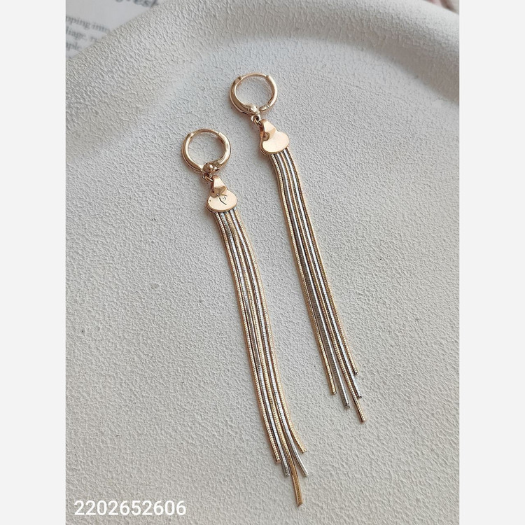 گوشواره ژوپینگ آویز زنانه کد 378 جدید