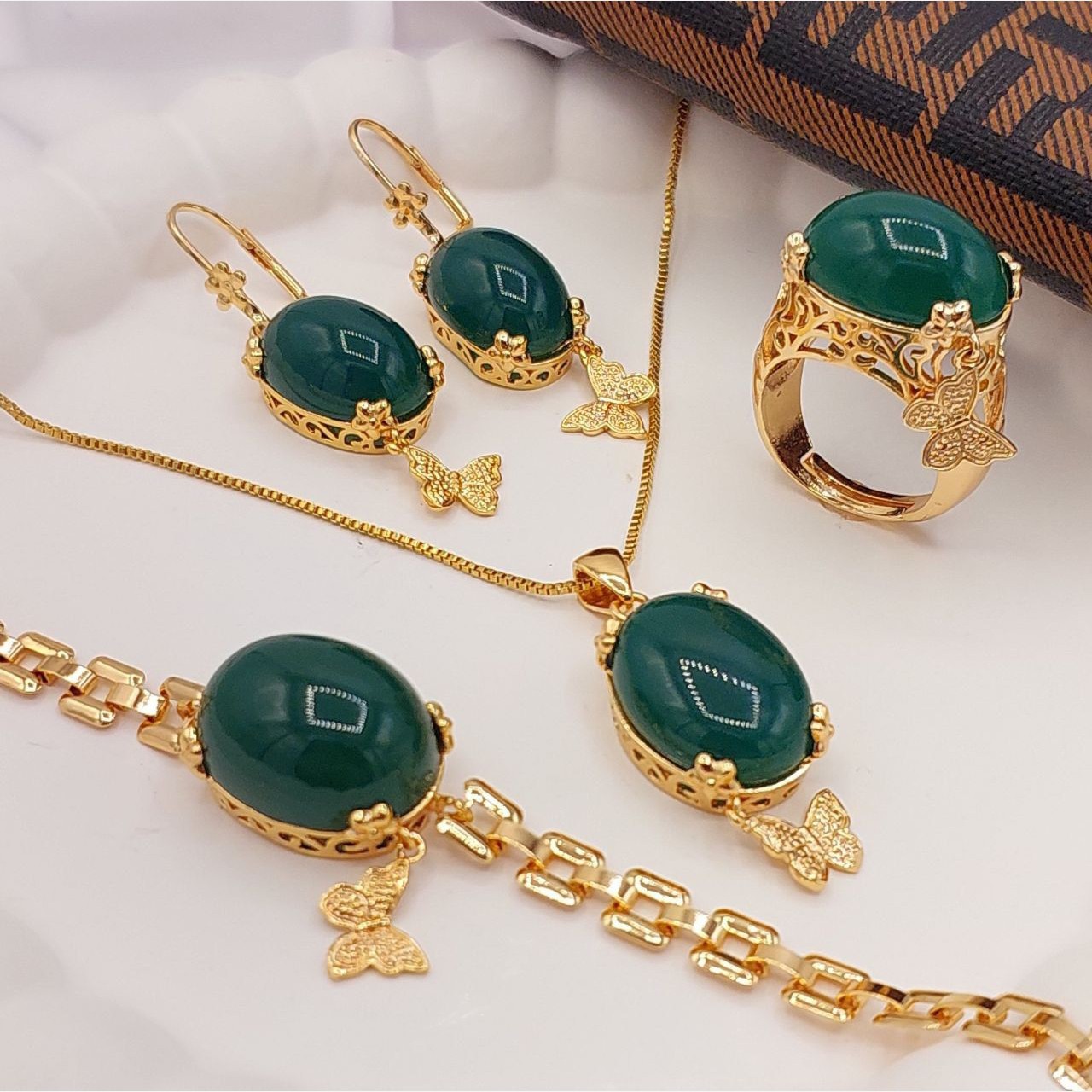 سرویس زنانه سنگ دار ست کامل کد57جدید