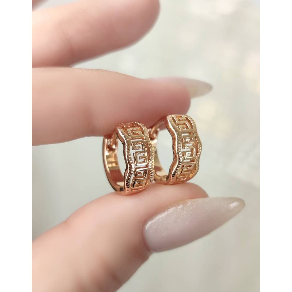 گوشواره حلقه ای ژوپینگ دلبر کد 65