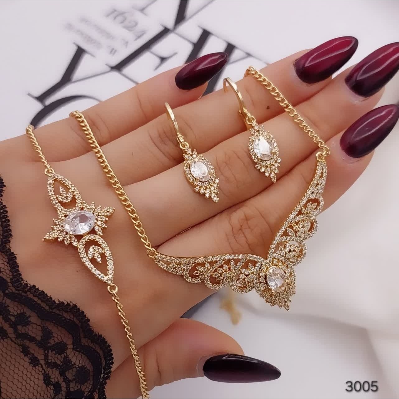 سرویس زنانه طرح جواهری جدید