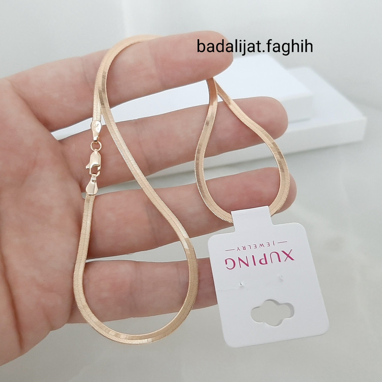 گردنبند ماری برند ژوپینگ فوق العاده شیک حک خورده رنگ ثابت و مناسب استفاده روزانه