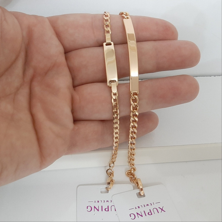 پلاک دست ژوپینگ کاملا رنگ ثابت با طلا مونمیزنه و مناسب استفاده مدام ورق بزنید لطفا