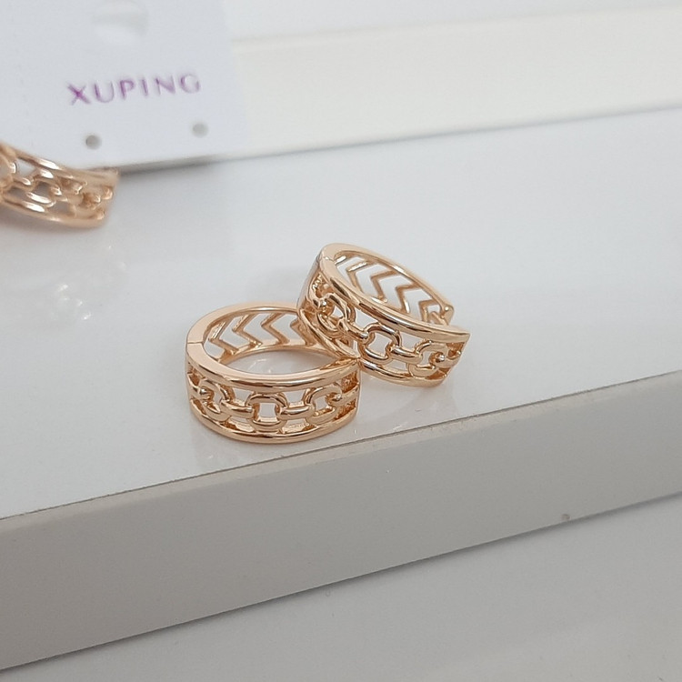گوشواره ژوپینگ کارتیر کاملا رنگ ثابت با آبکاری طلا ورق بزنید لطفا