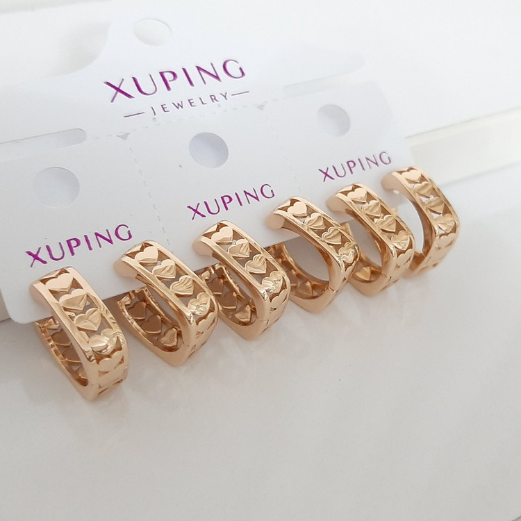 گوشواره ژوپینگ کاملا رنگ ثابت با آبکاری طلا و مناسب استفاده مدام ورق بزنید لطفا