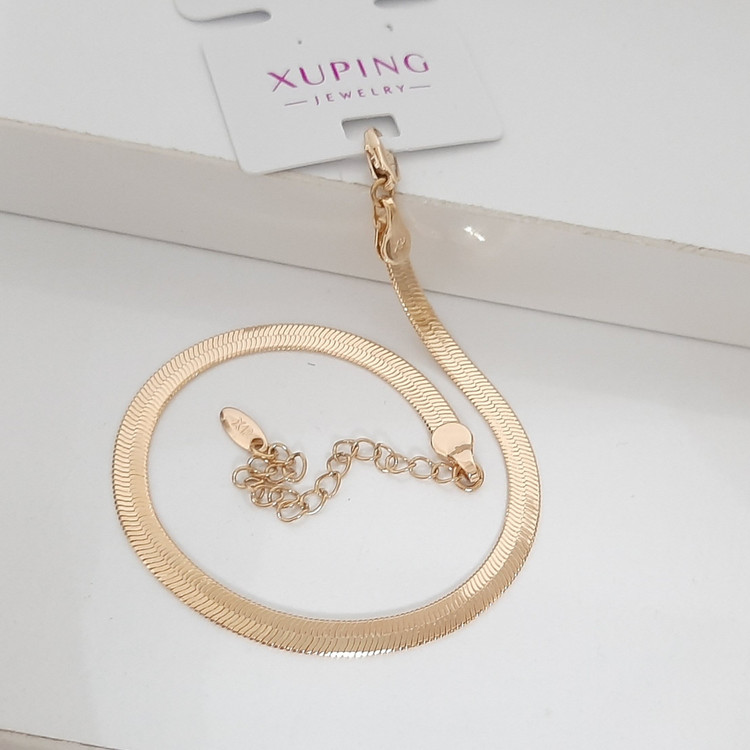 گردنبند ماری ژوپینگ کاملا رنگ ثابت با آبکاری طلا و استفاده مدام ورق بزنید لطفا