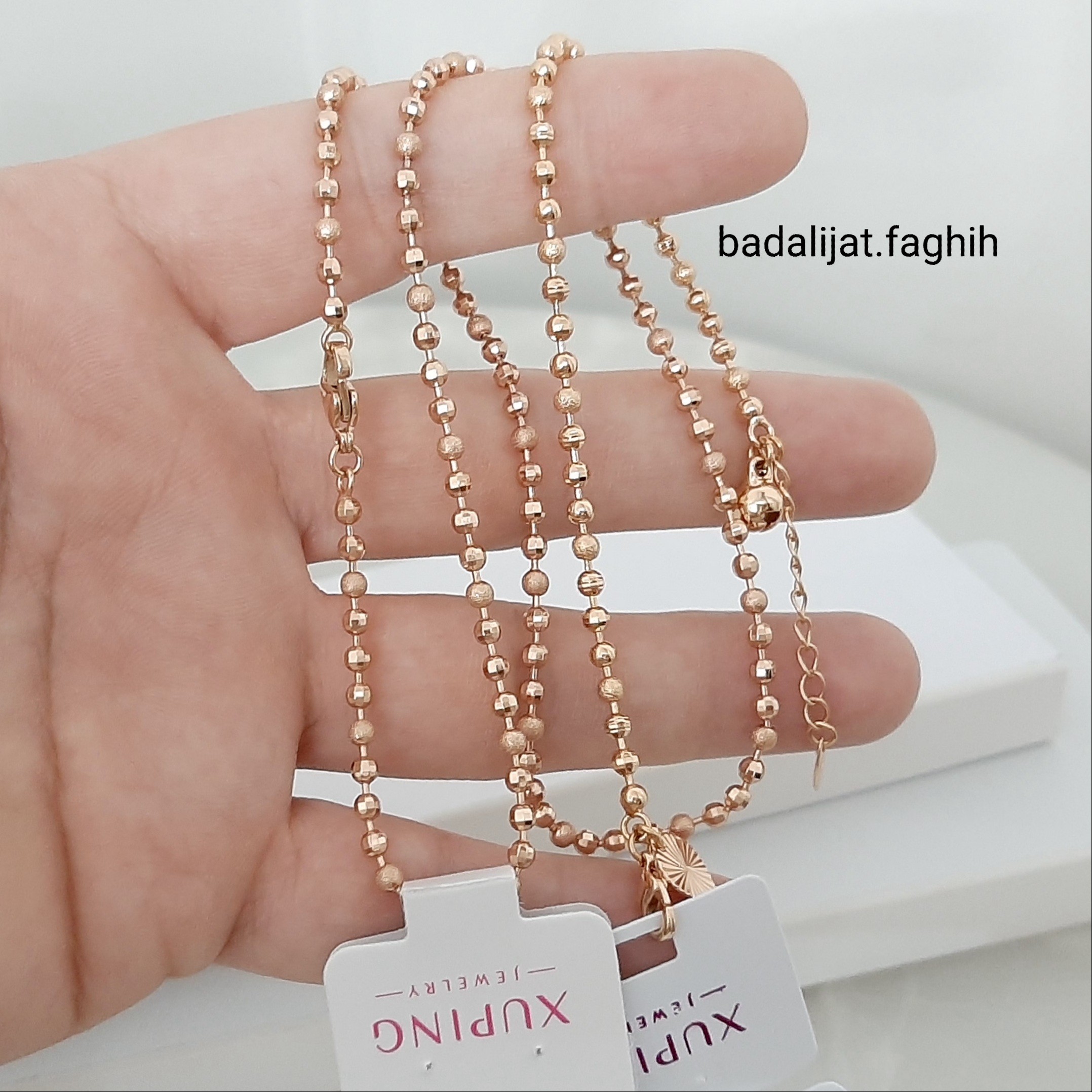 سرویس ژوپینگ البرنادو فوق العاده شیک و جذاب آبکاری طلا شده و کاملا رنگ ثابت