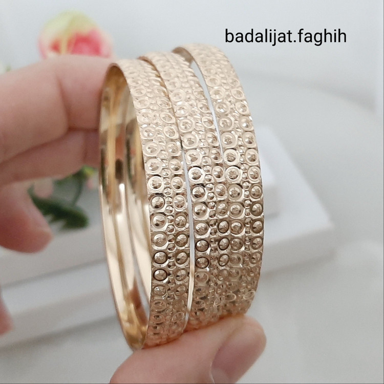 النگو رنگ ثابت پک 3 عددی ورق بزنید و توضیحات رو بخونید