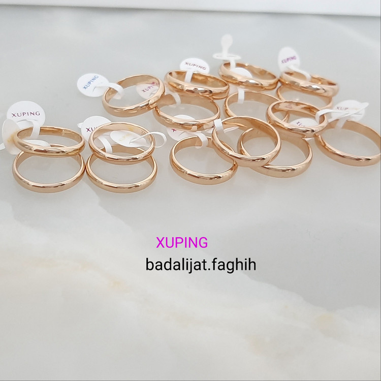 انگشتر ژوپینگ رنگ ثابت حلقه حک خورده و آبکاری طلا شده ورق بزنید و توضیحات رو بخونید لطفا