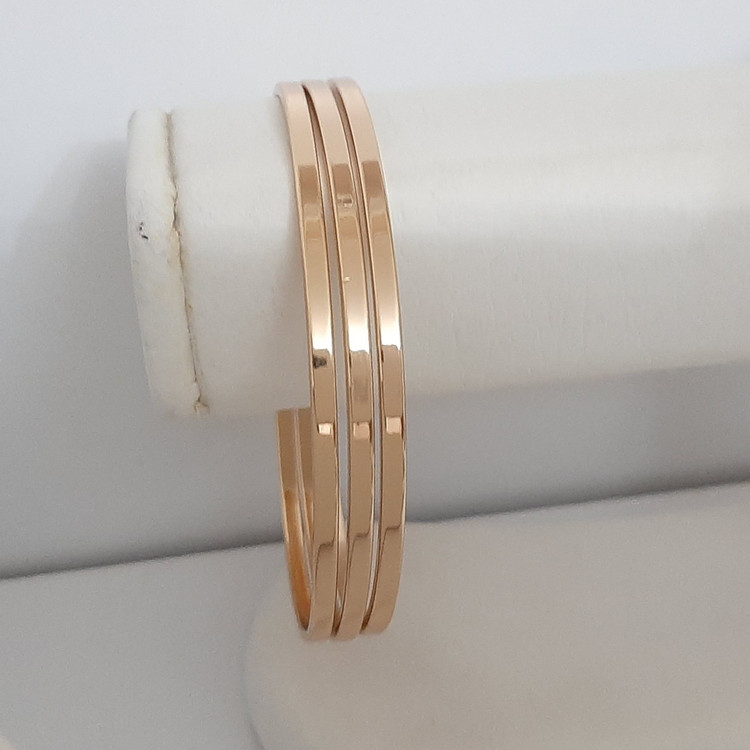 النگو ژوپینگ آینه ای کاملا رنگ ثابت با آبکاری طلا و استفاده دائم ورق بزنید