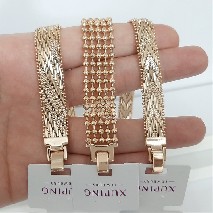 دستبند ژوپینگ کاملا رنگ ثابت با طلا مونمیزنه ورق بزنید و توضیحات رو بخونید لطفا