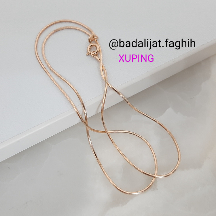 زنجیر ژوپینگ دیسکو کاملا رنگ ثابت با آبکاری طلا ورق بزنید لطفا