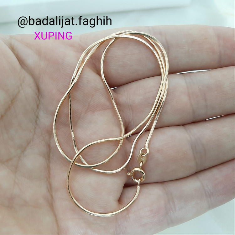 زنجیر ژوپینگ دیسکو کاملا رنگ ثابت با آبکاری طلا ورق بزنید لطفا