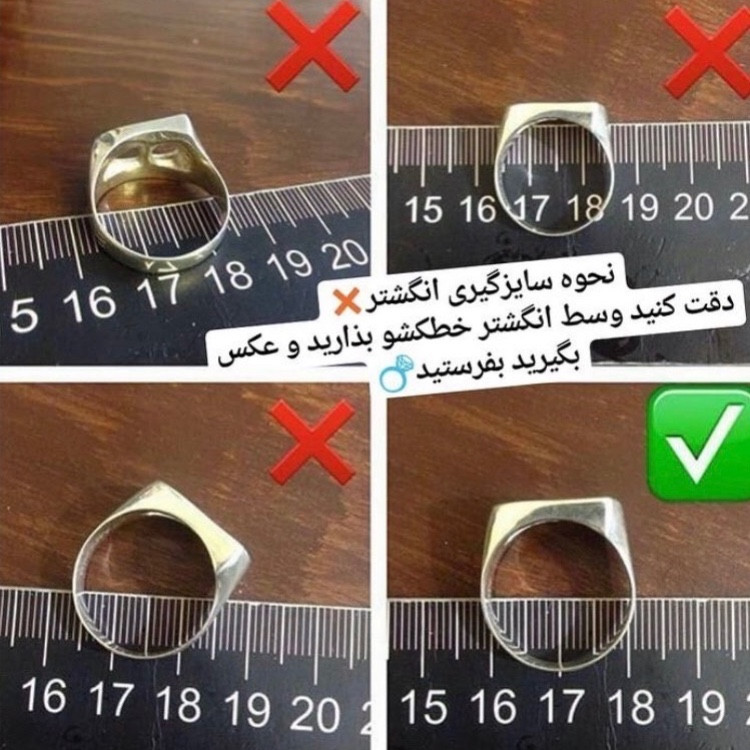 انگشتر زنانه و دخترانه سیاه قلم تراش طرح طلا رنگ ثابت ارسال رایگان