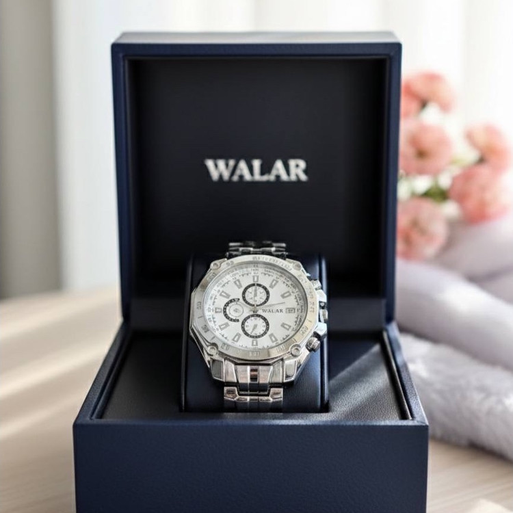 ست مردانه ساعت والار Walar و انگشتر ارسال رایگان