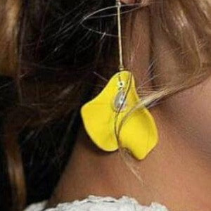 گوشواره کره ای مارک XYZ رنگ ثابت صورتی سبز قرمز زرد ارسال رایگان