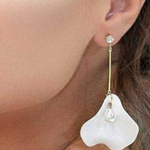 گوشواره کره ای مارک XYZ رنگ ثابت صورتی سبز قرمز زرد ارسال رایگان