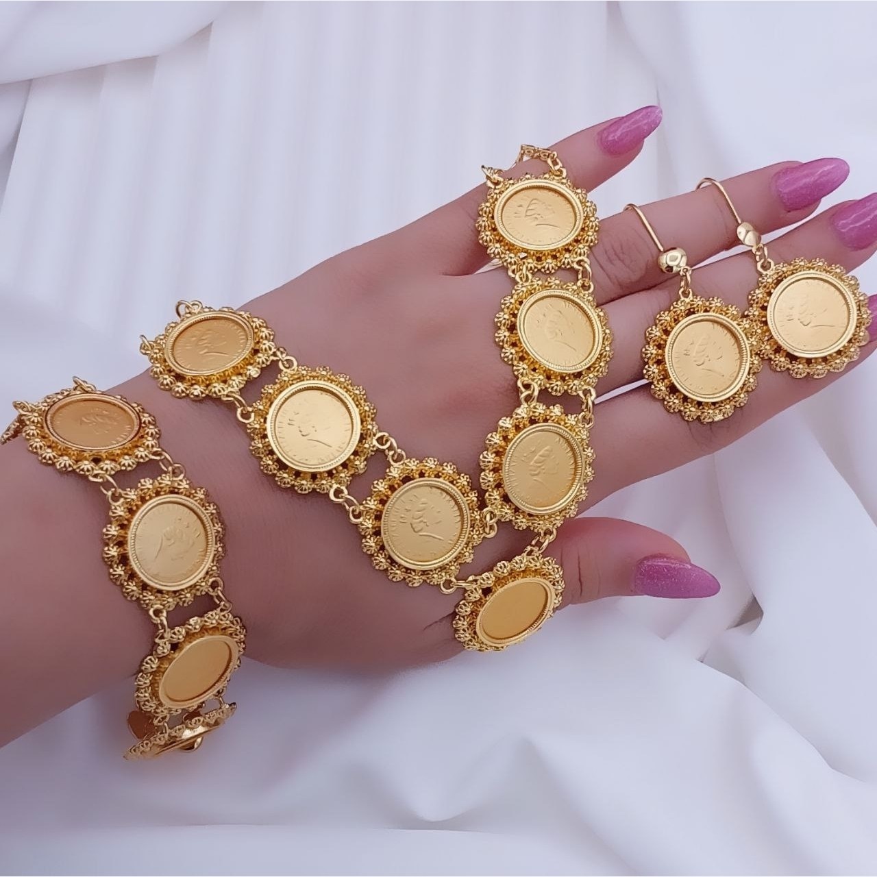 سرویس طرح طلا سکه الیزابت