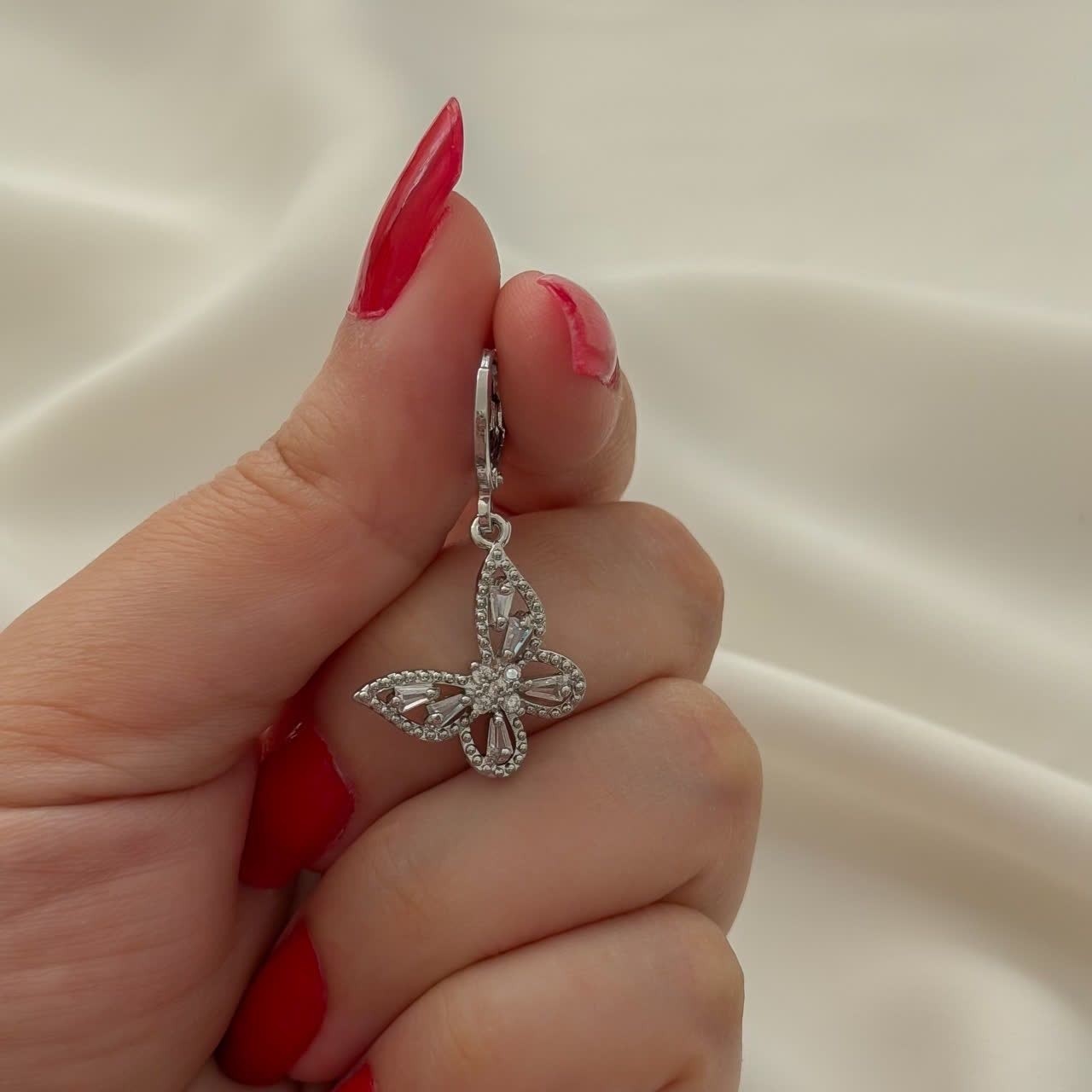 گوشواره پروانه کد 3286