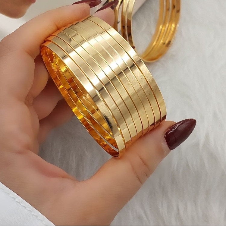 النگو آیینه ای سه میل تخت