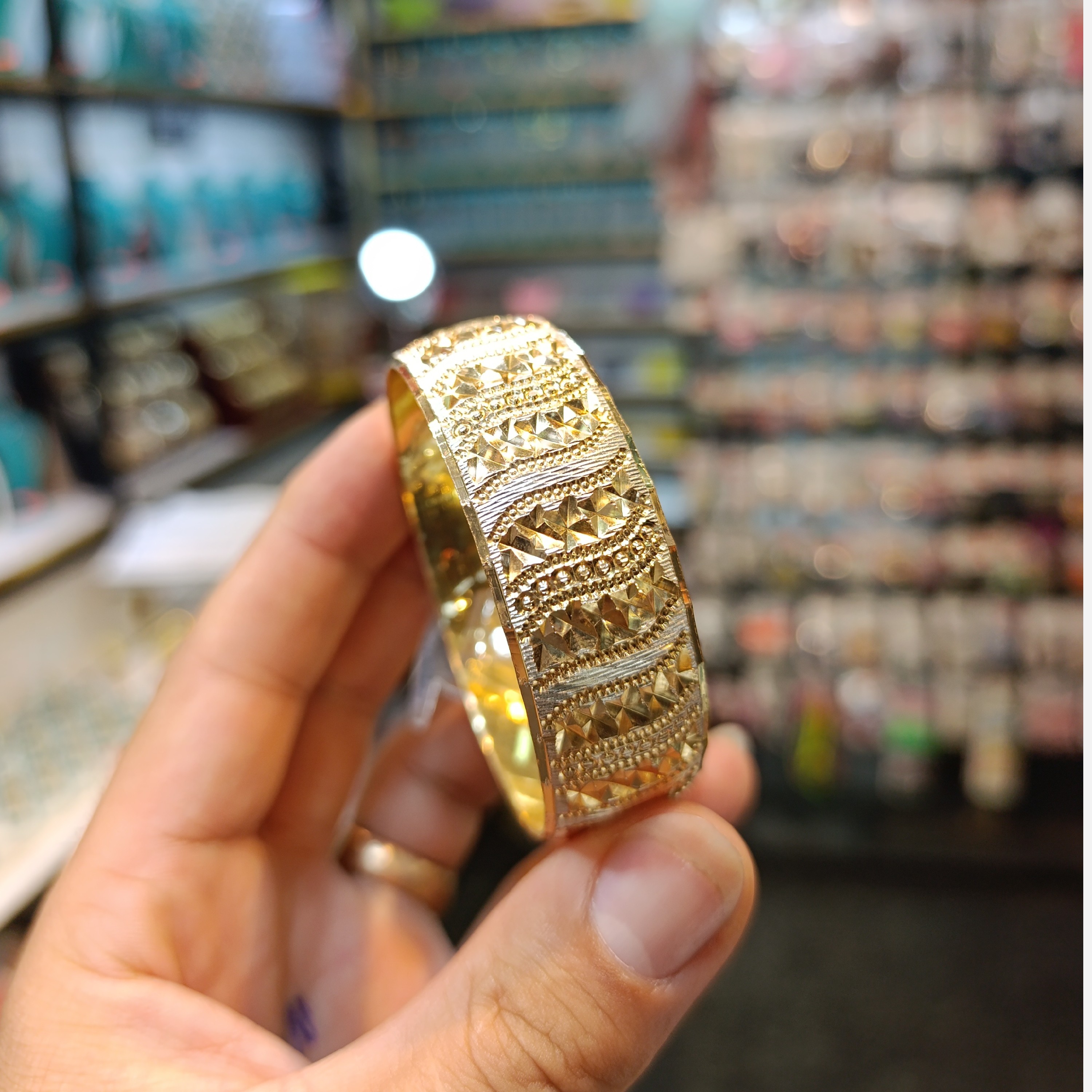 بدلیجات النگو تک پوش طلاروس هندی اصل