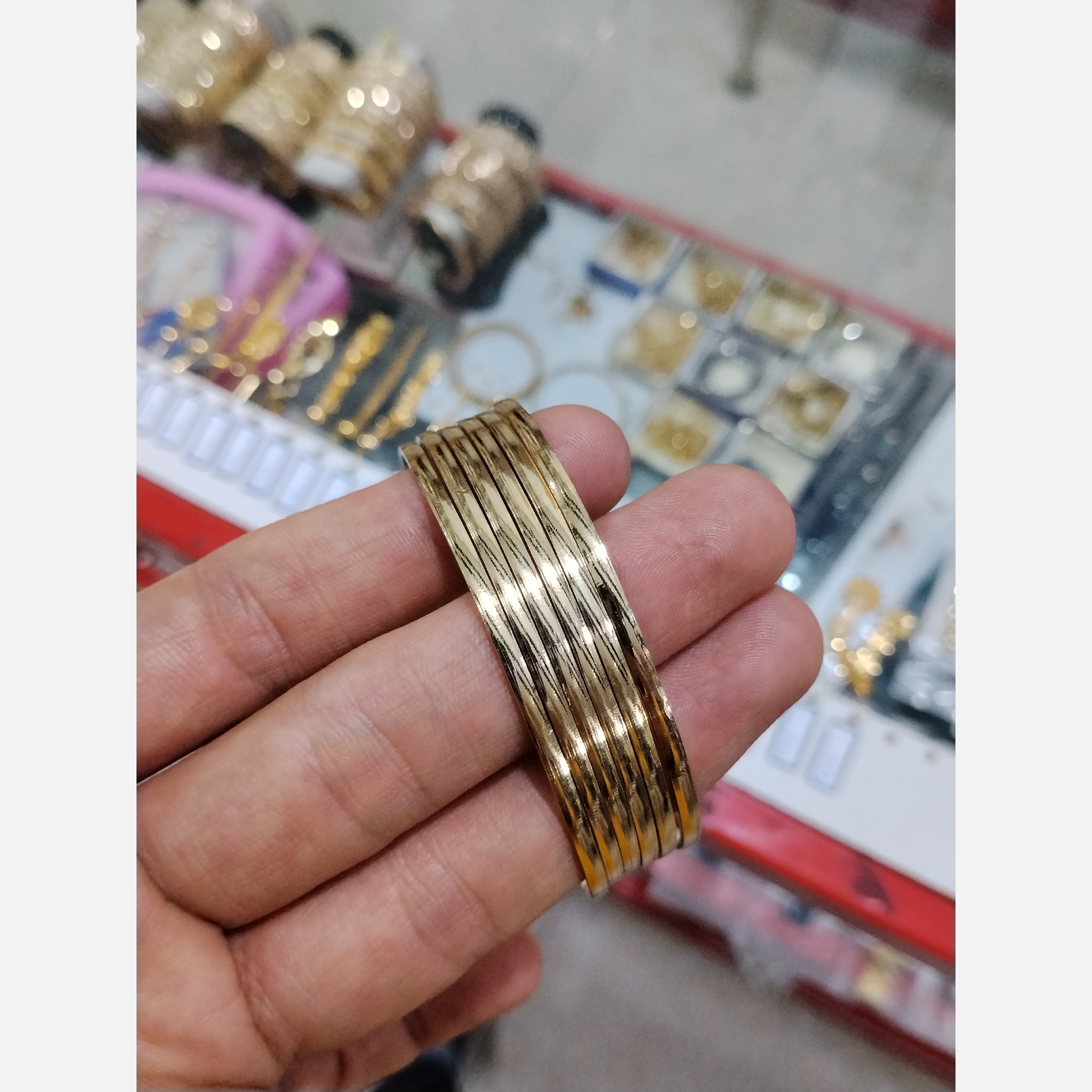 النگو آینه ای طلاروس اصل