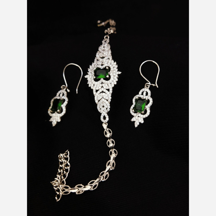 سرویس نگیندار رنگ ثابت ضد حساسیت بدون ریزش تضمینی