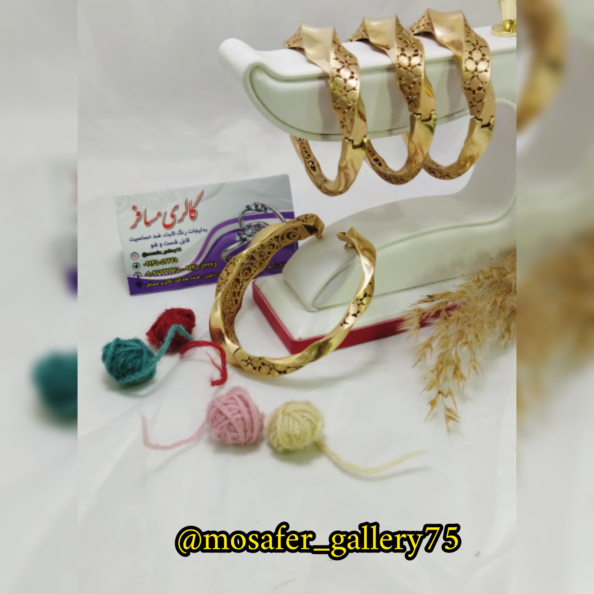 تکپوش قفلی دستبند زنانه طلاروس اصل تضمینی