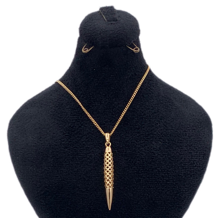 گردنبند زنانه ژوپینگ مدل فشنگ KYTAKP206