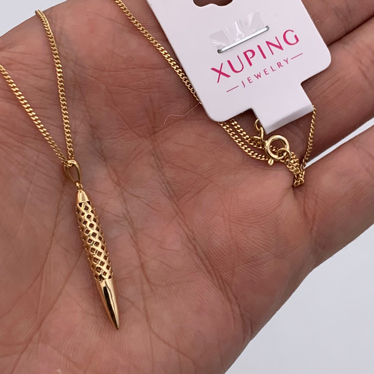 گردنبند زنانه ژوپینگ مدل فشنگ KYTAKP206