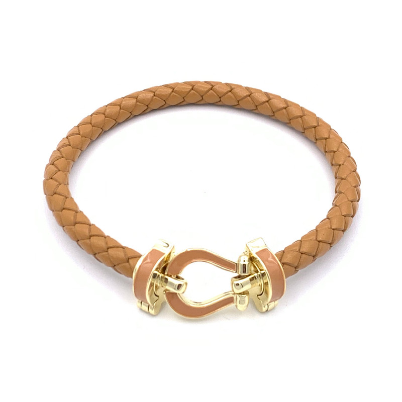 دستبند چرمی زنانه مدل Equestrian01