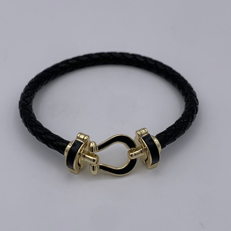 دستبند چرمی زنانه مدل Equestrian01
