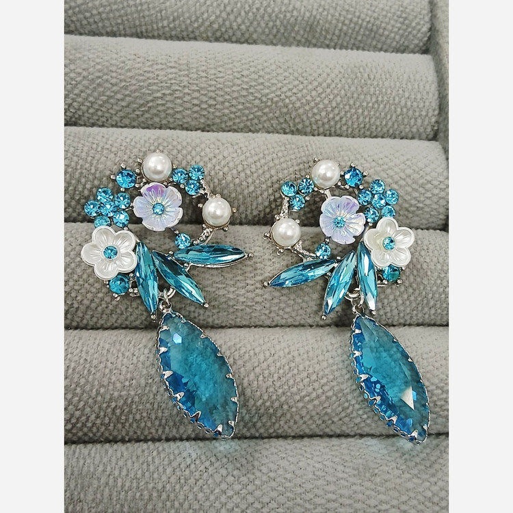 گوشواره زارا جواهری شیک و مجلسی