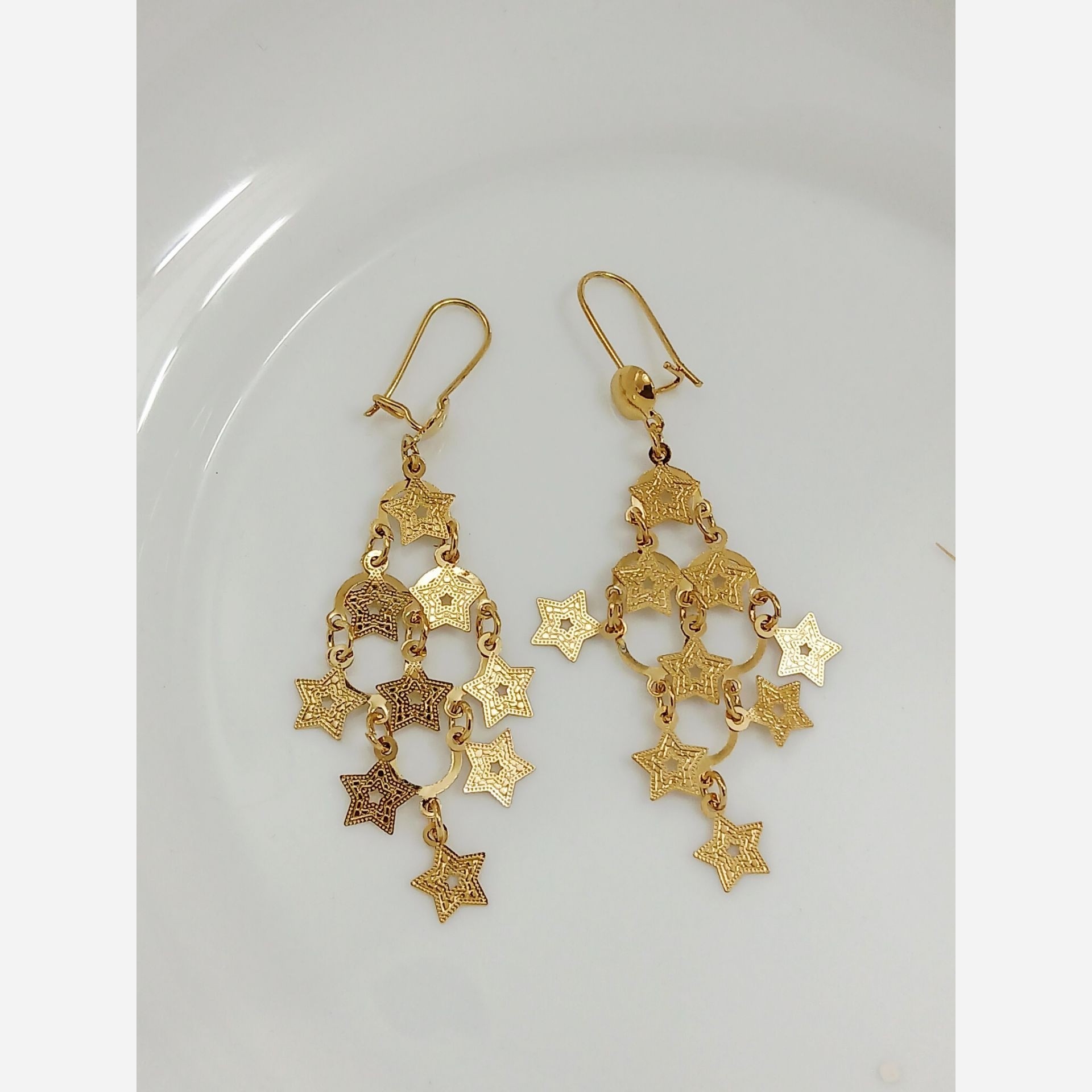 گوشواره عربی بسیار زیبا رنگ ثابت