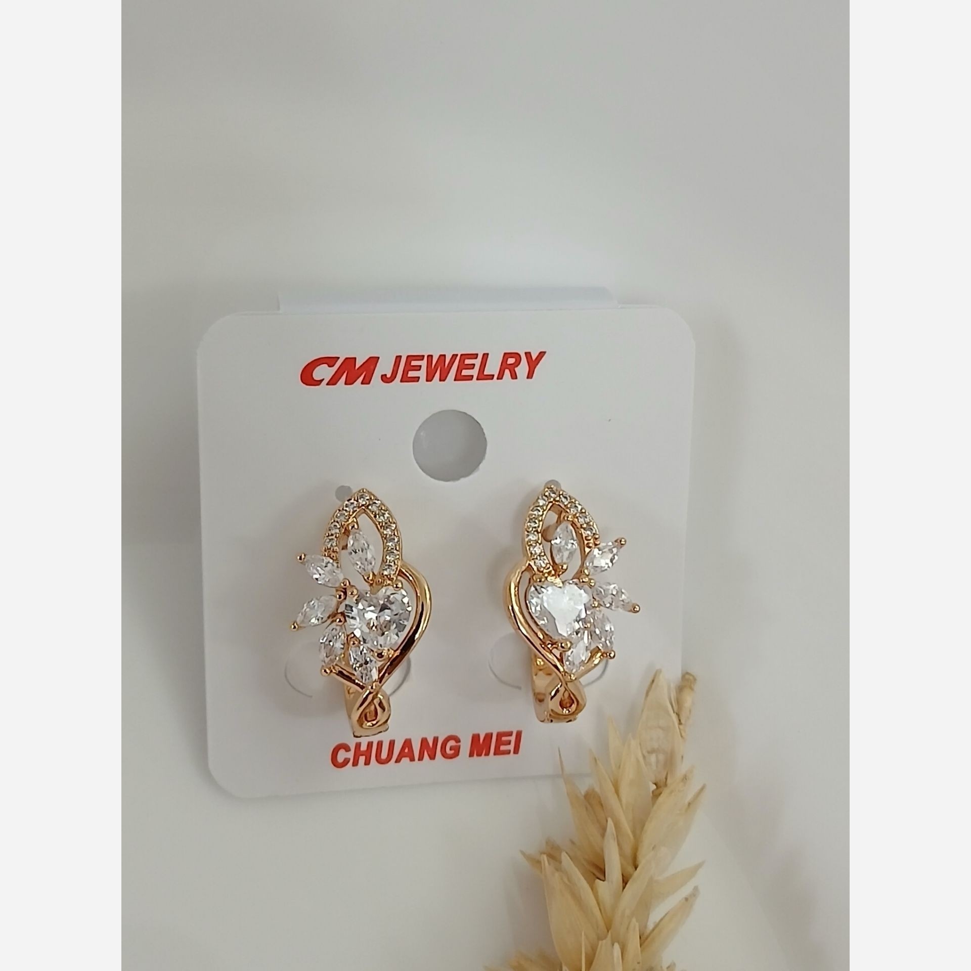 گوشواره مارک و برند رنگ ثابت شیک