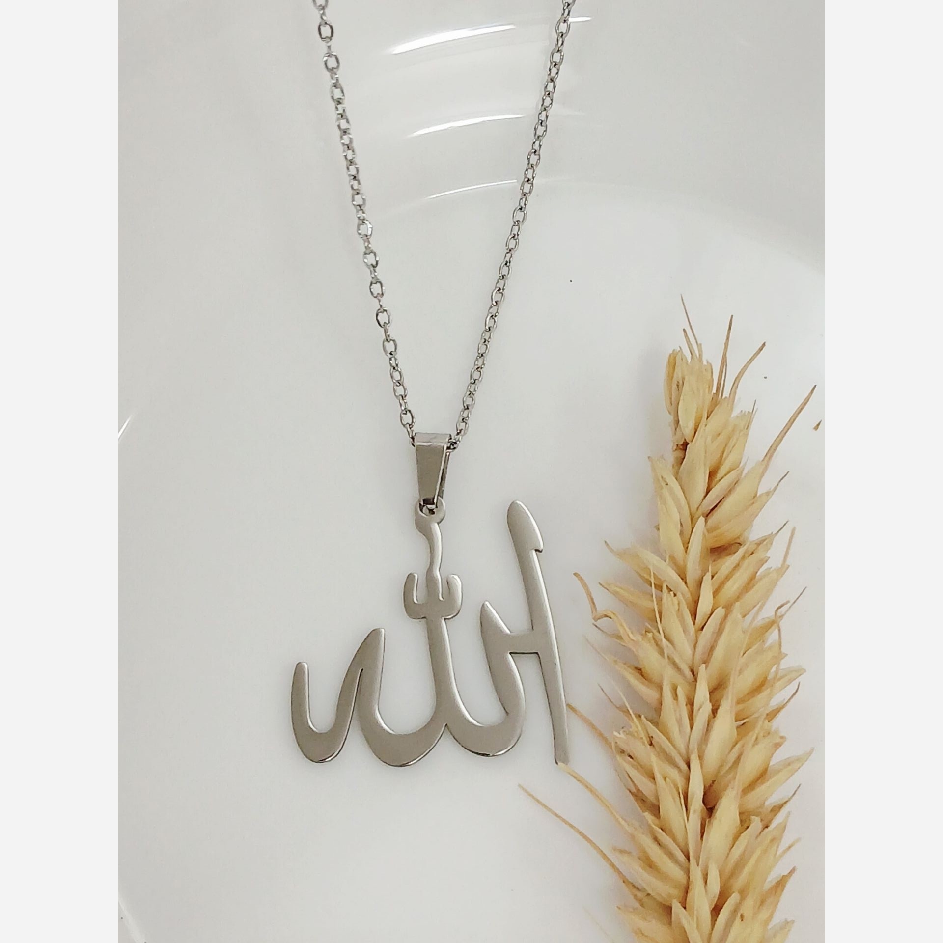 گردنبند استیل  برند