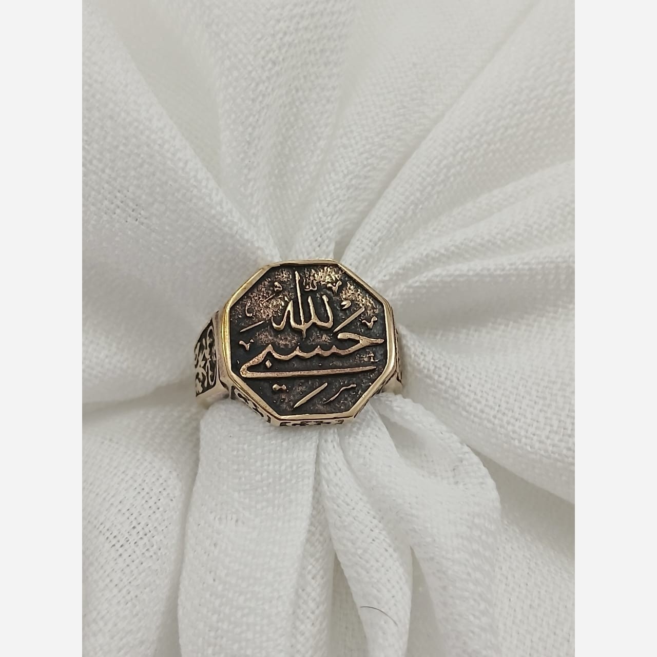 انگشتر رنگ ثابت مردانه مذهبی