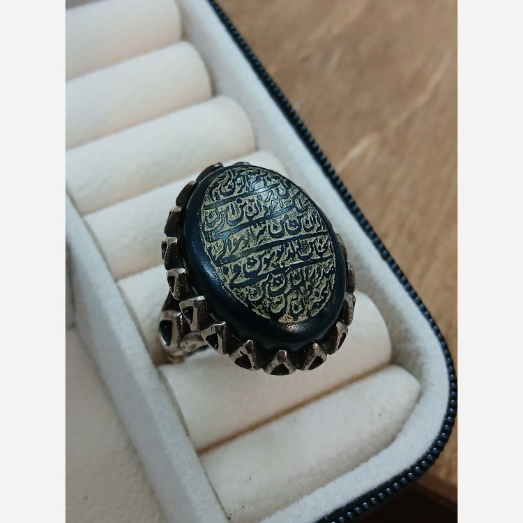 انگشتر صفوی مردانه کد28
