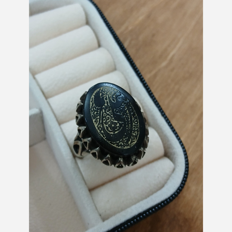 انگشتر صفوی نوشته علی