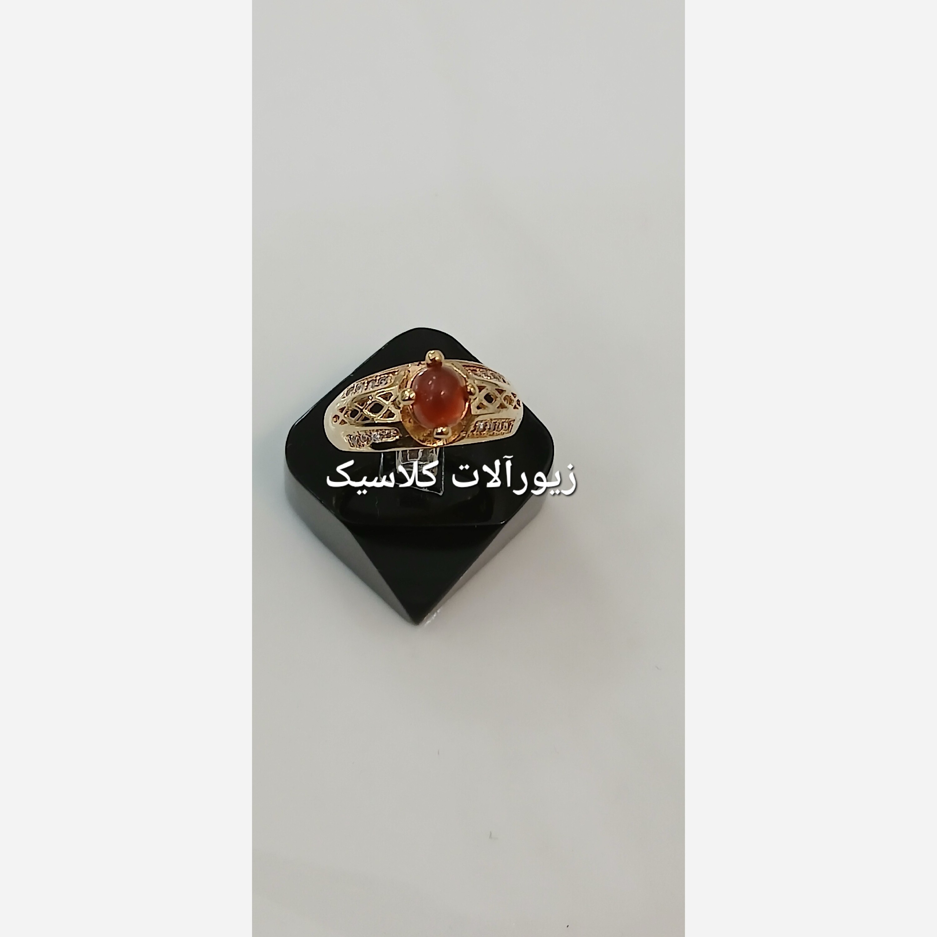 انگشتر عقیق خراسان اصلی اصلی سنگ اصل