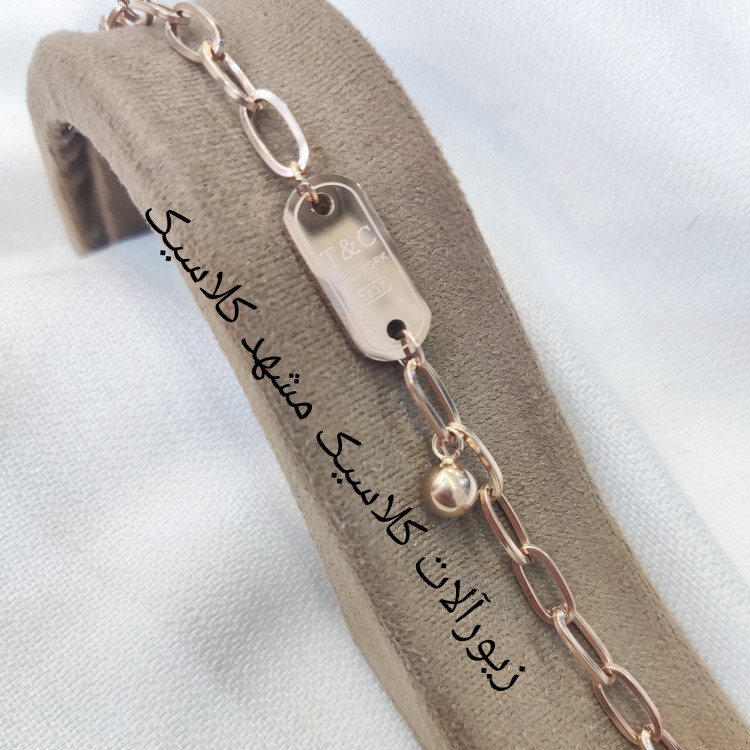دستبند رز گلد استیل مارک و برند
