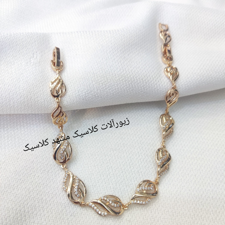 دستبند ژوپینگ اصلی زنانه بسیار شیک مخصوص خاص پوشان عزیز